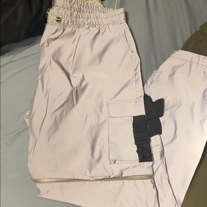 Reflective cargo pants/shorts (convertible)